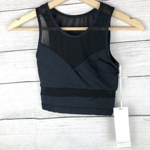 Varley | Sheer Neckline Sports Bra NWT